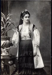 Retrato de Milena Vukotic (1847-1923), Princesa de Montenegro